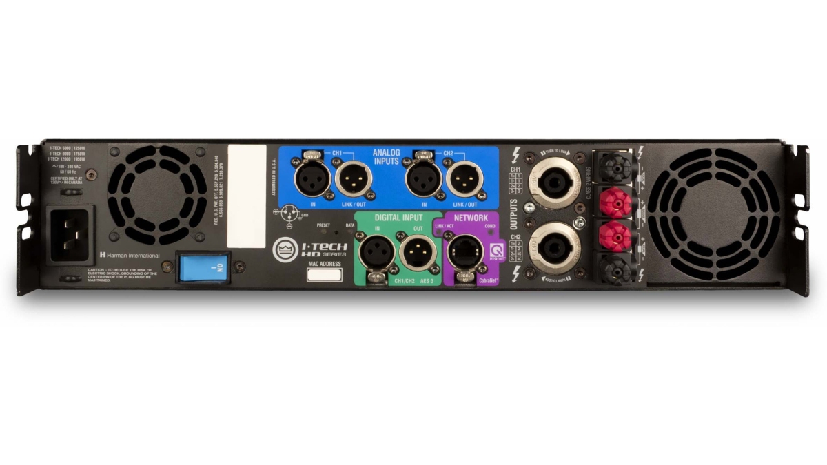 Crown iTech 5000 HD und 12000 HD Endstufe