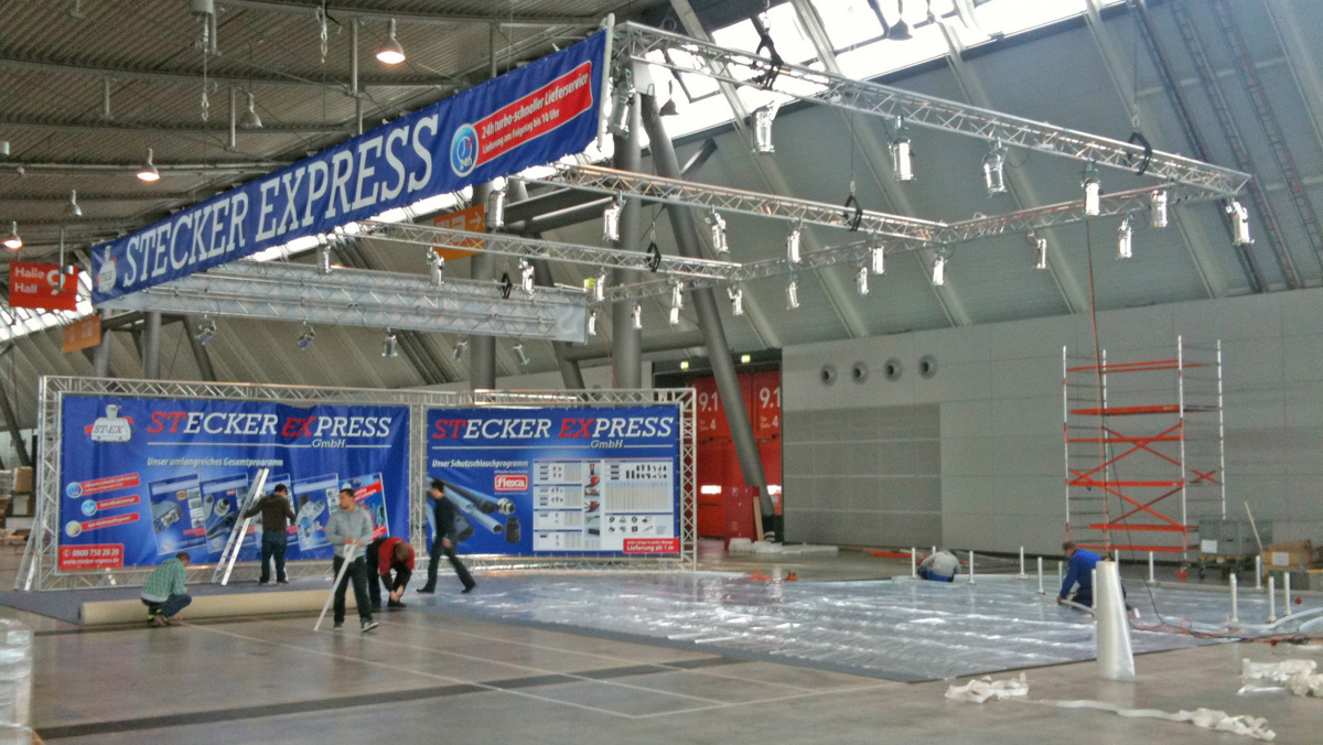 Stecker Express auf der Elektrofachmesse Eltefa Messe Stuttgart
